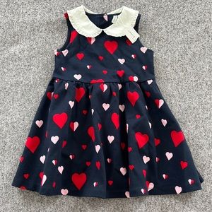 Janie and Jack Queen of Hearts Dress -2T